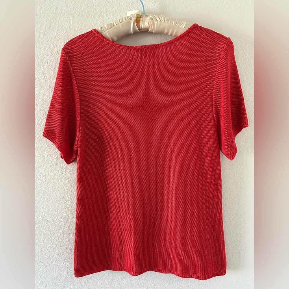 Rayon Textured Tee - Picture 6 of 6